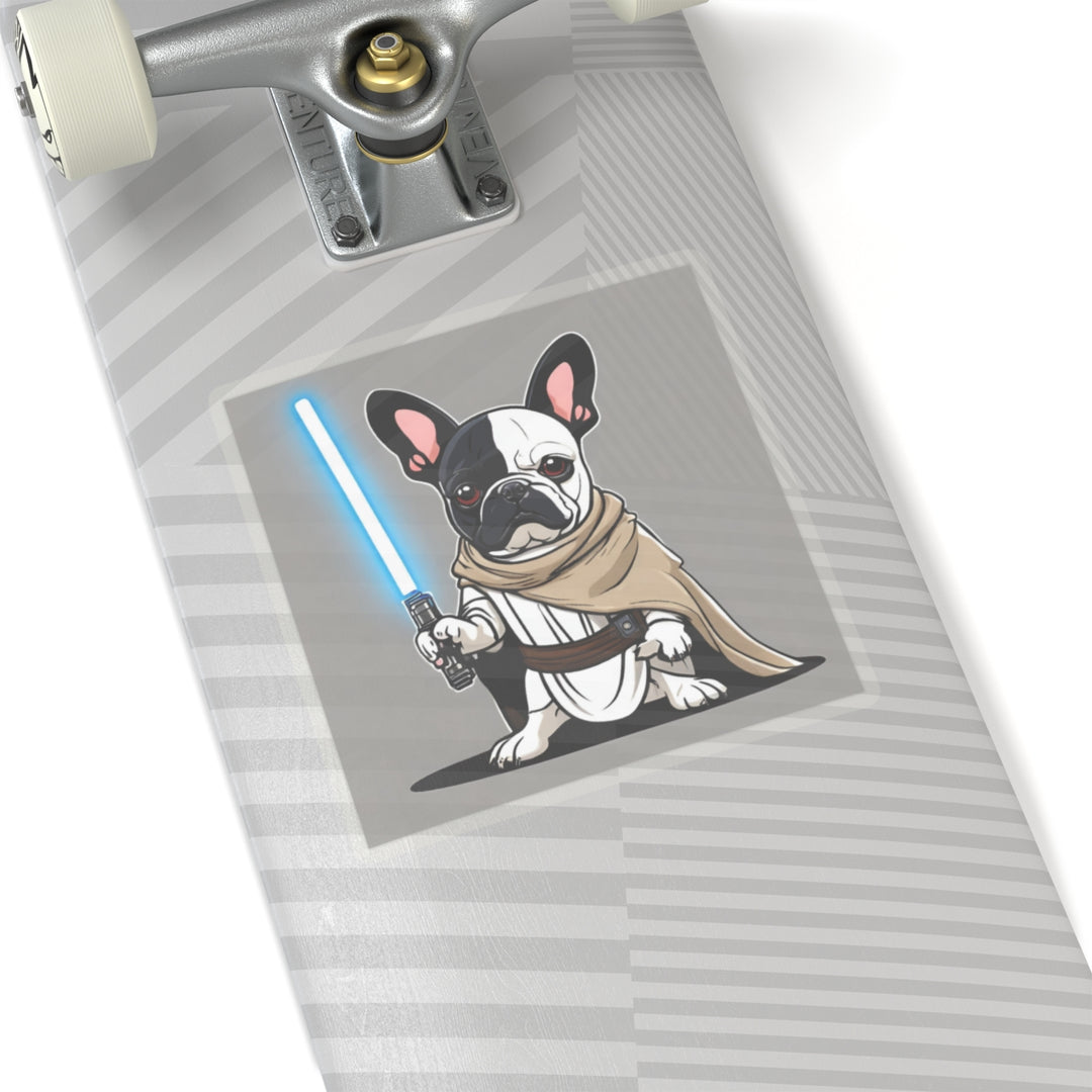 French Bulldog Jedi Knight Kiss-Cut Stickers