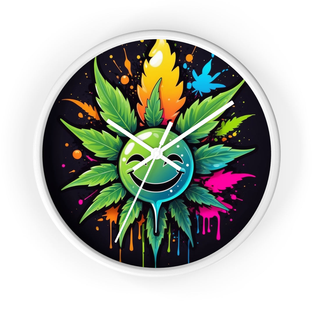 Budlicious Cannabis Wall Clock