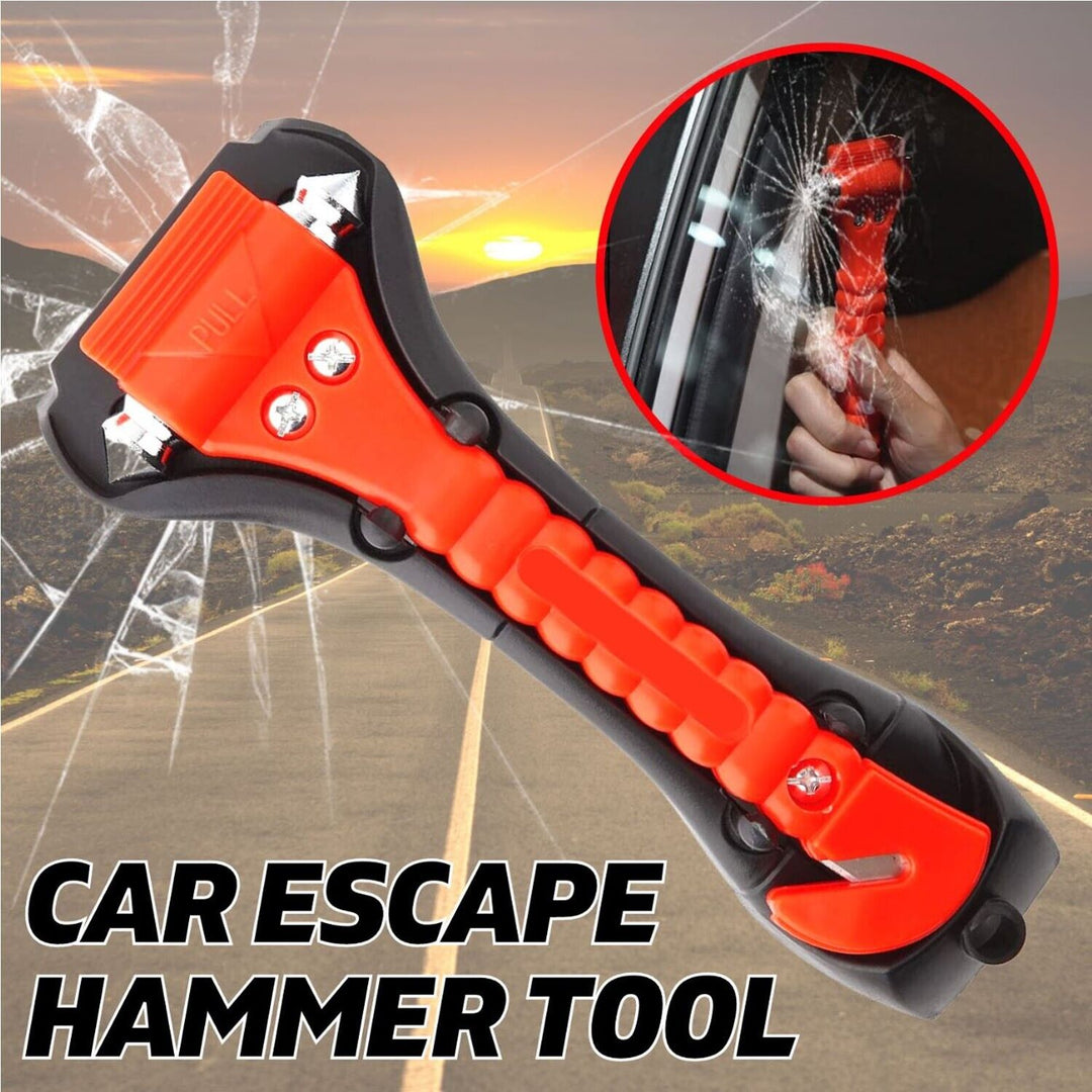 AUTO Car Safety Emergency Escape Hammer Tool Seatbelt Cutter Window Breaker