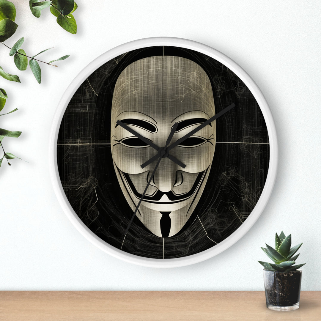 Guy Fawkes Wall Clock