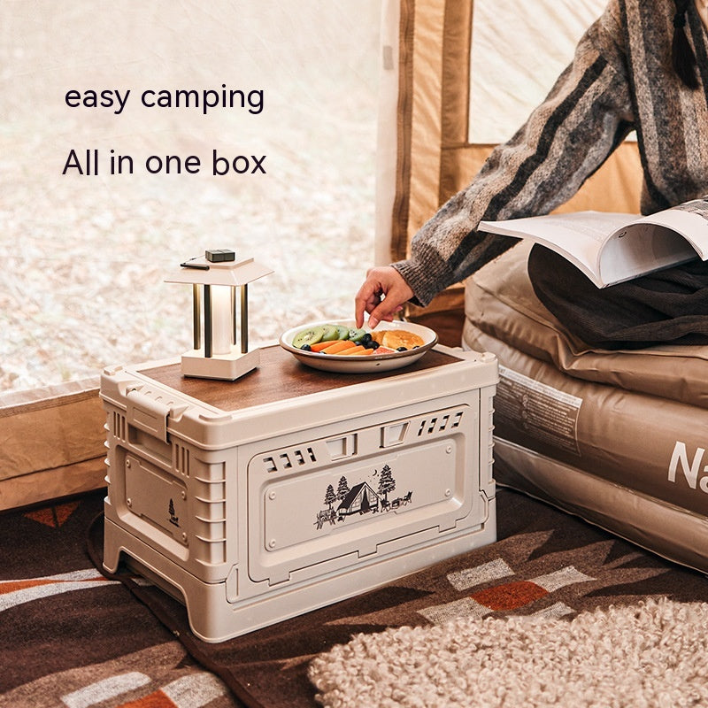 Camping Storage Box Portable Folding Storage Box