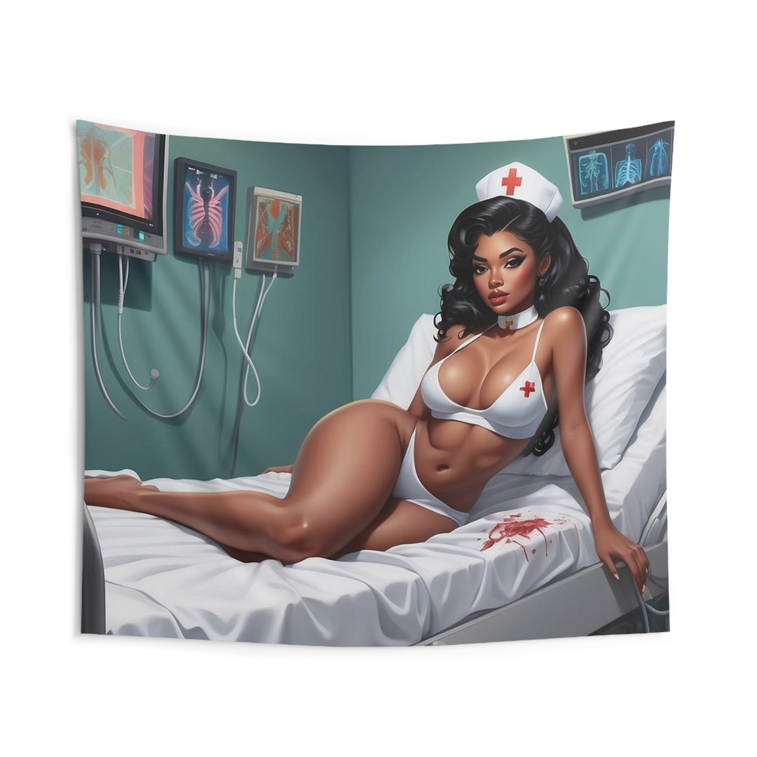 Nurse Love Indoor Wall Tapestries