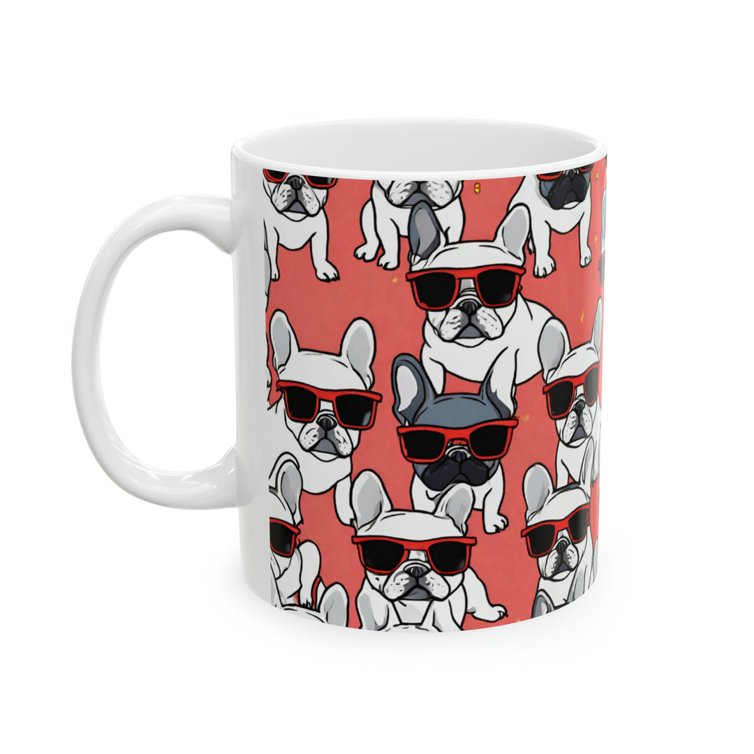 French Bulldog Coffee Warhol Ceramic Mug 11oz