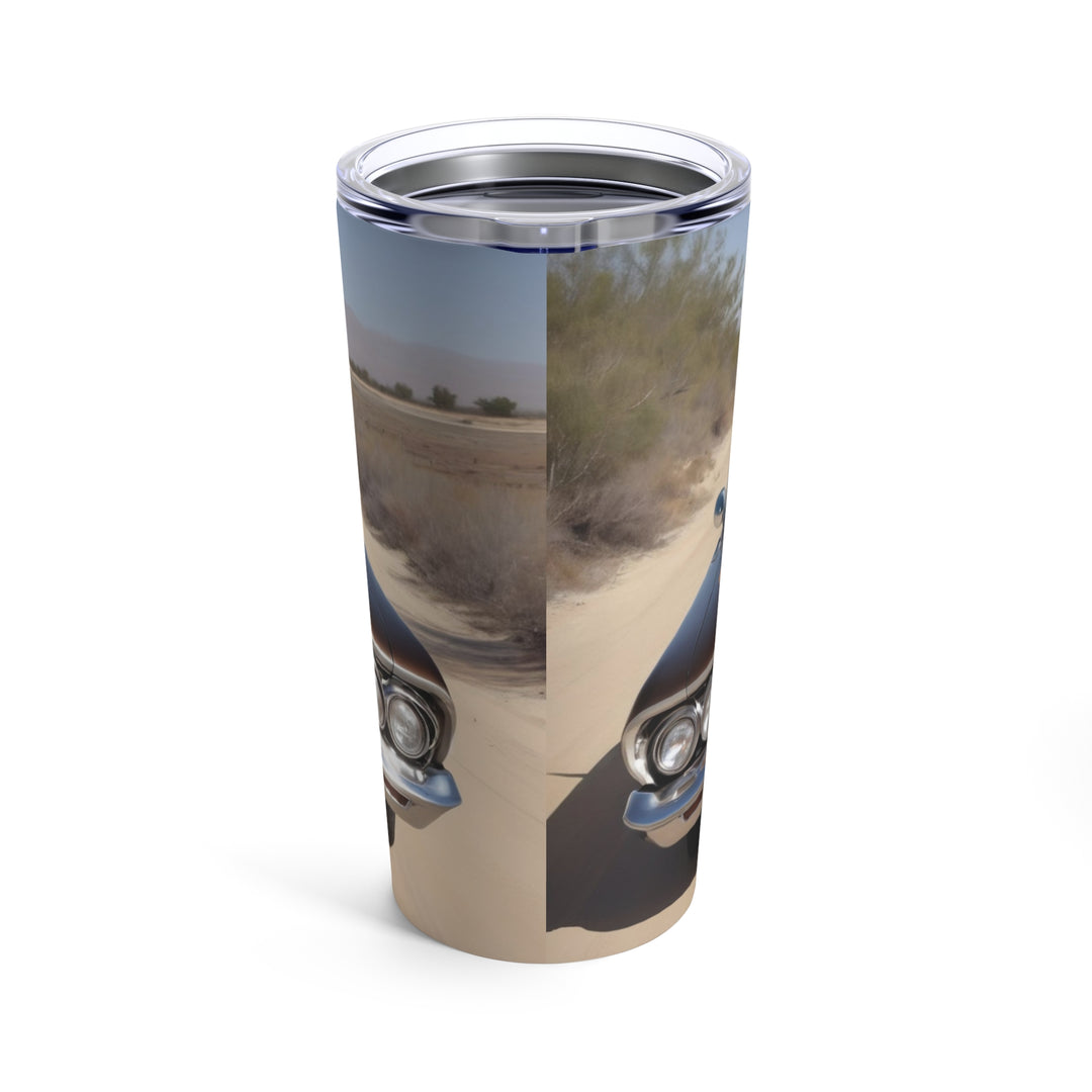 1964 Chevy Impala Beach Babe Chicano Art Tumbler 20oz