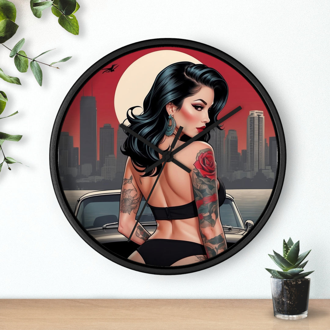 Chicana Wall Clock