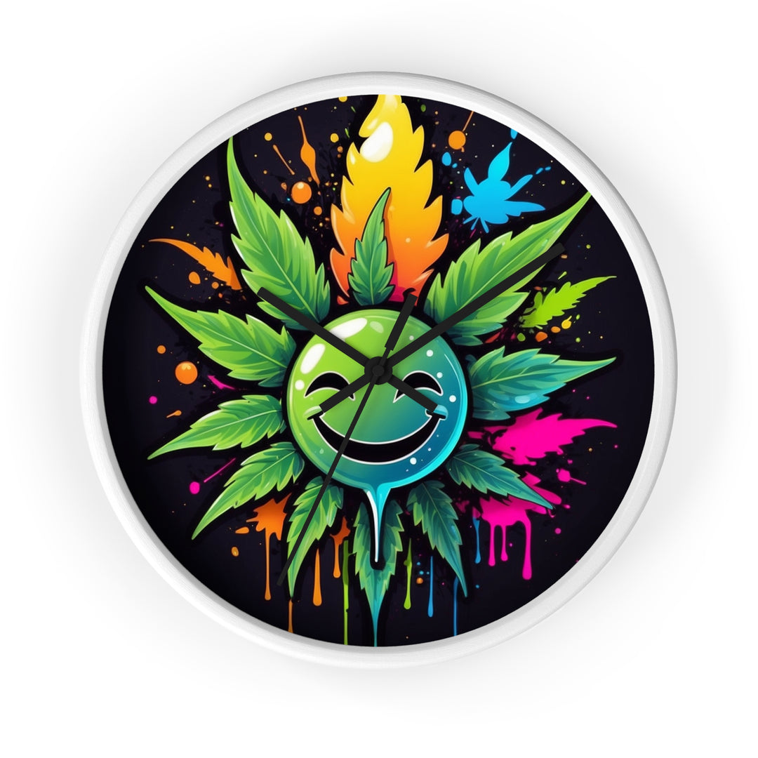 Budlicious Cannabis Wall Clock