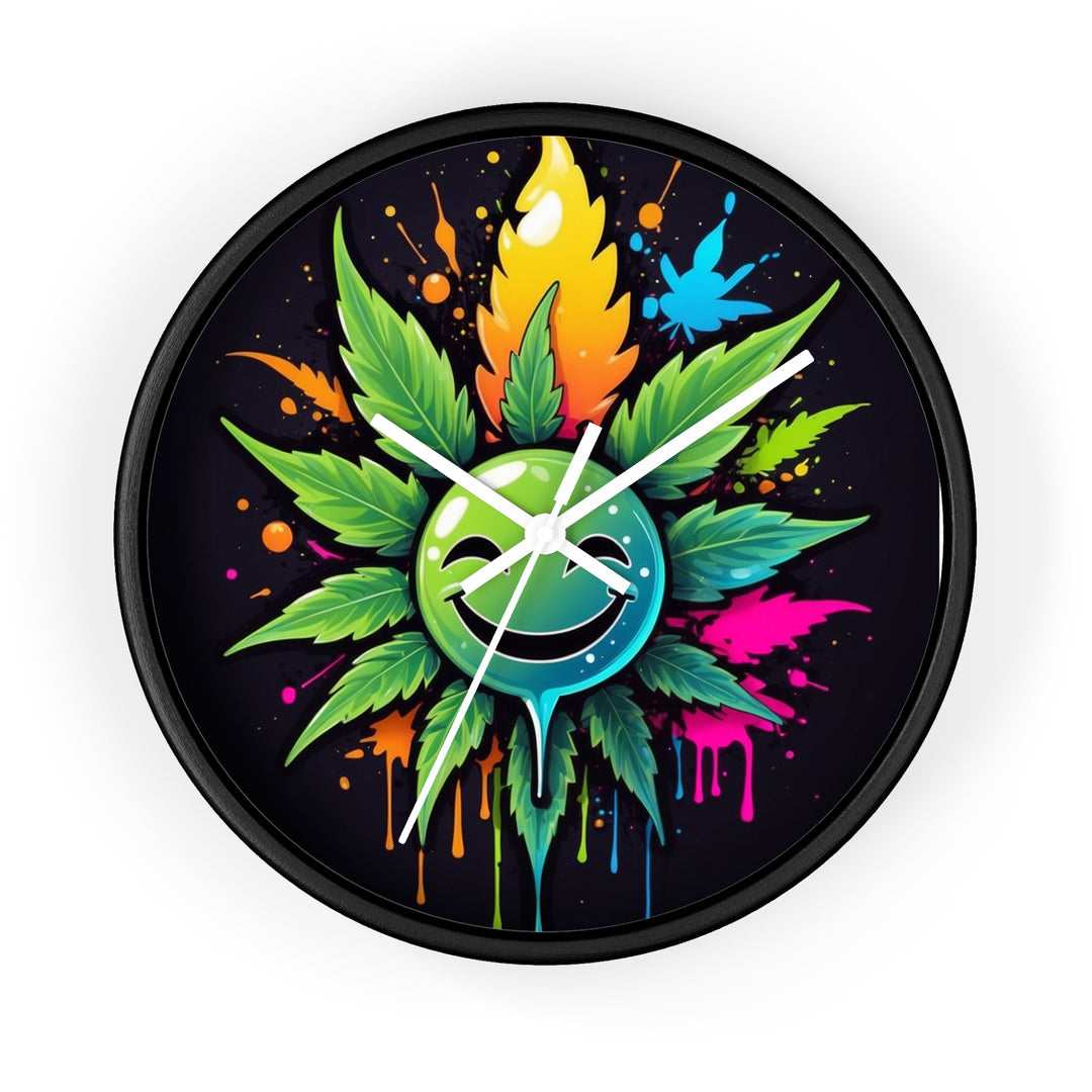 Budlicious Cannabis Wall Clock