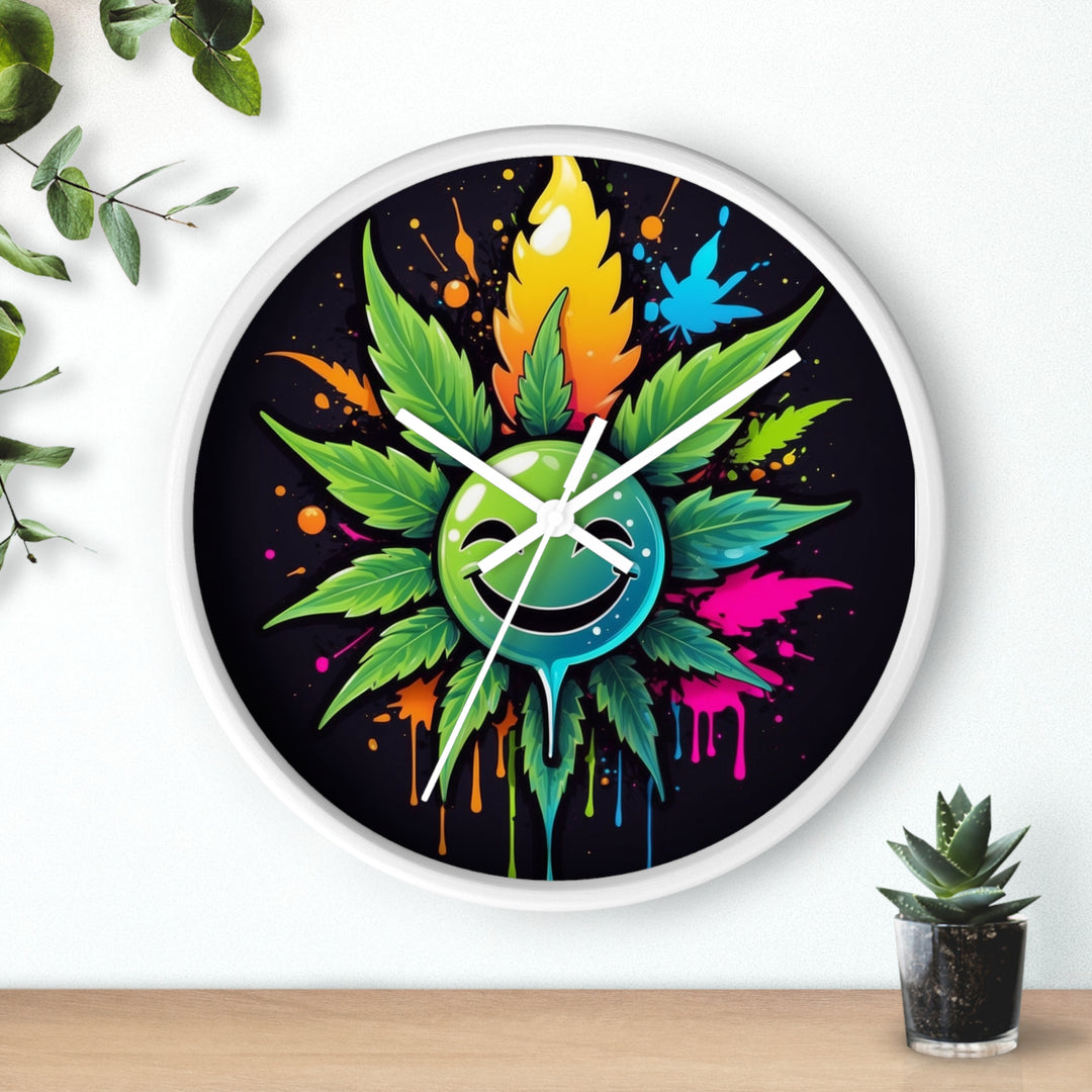 Budlicious Cannabis Wall Clock