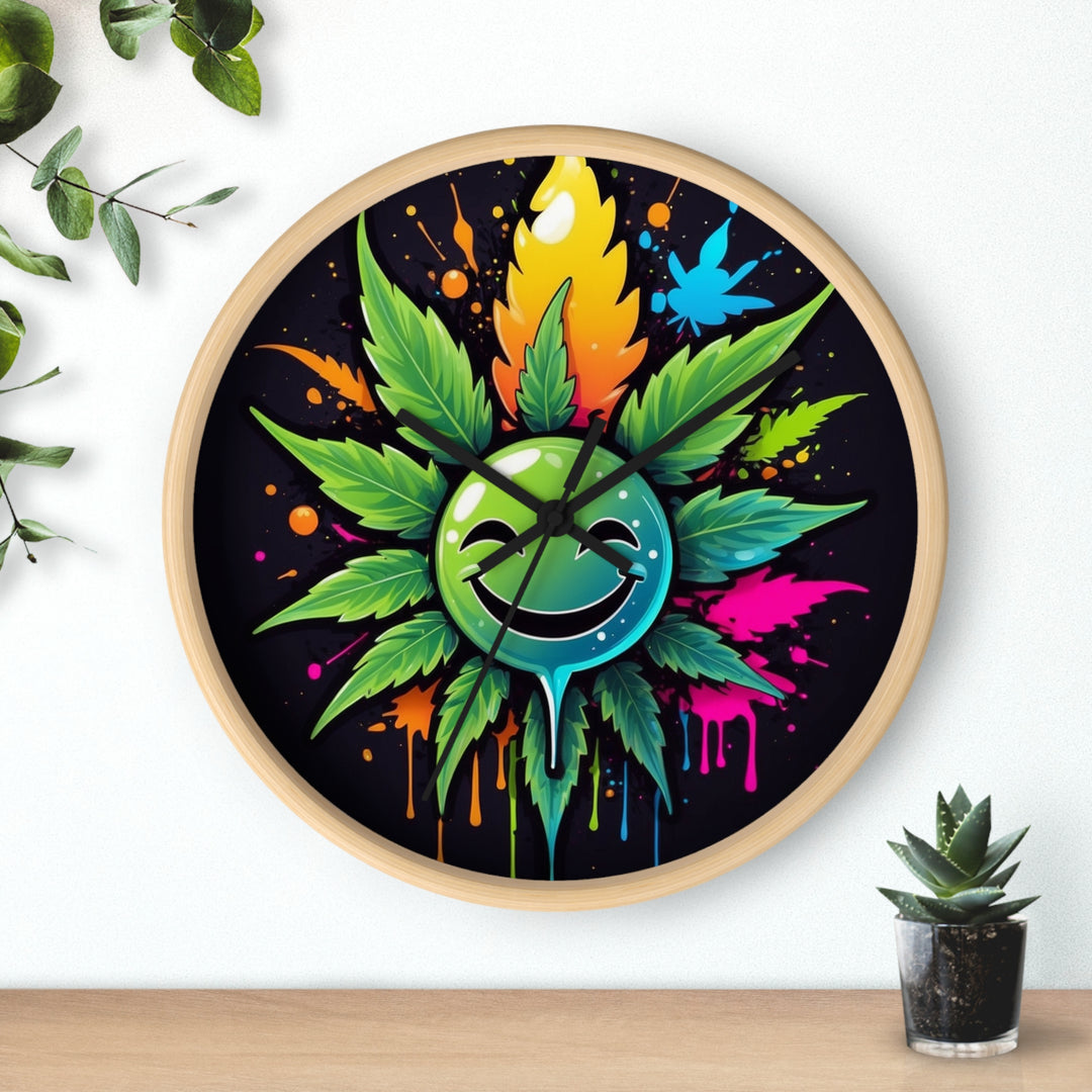 Budlicious Cannabis Wall Clock