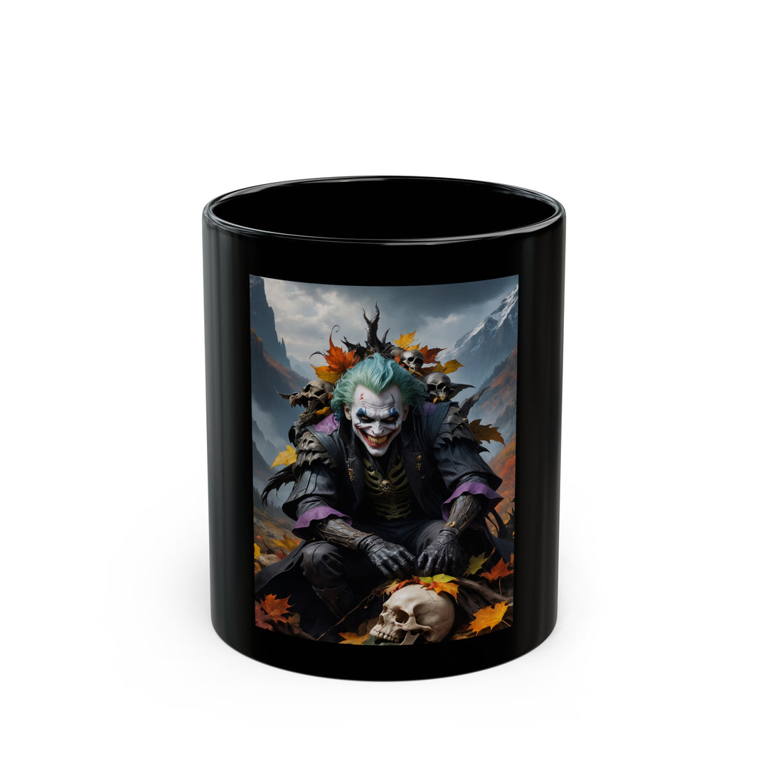 Joker & Skulls Black Mug (11oz, 15oz)