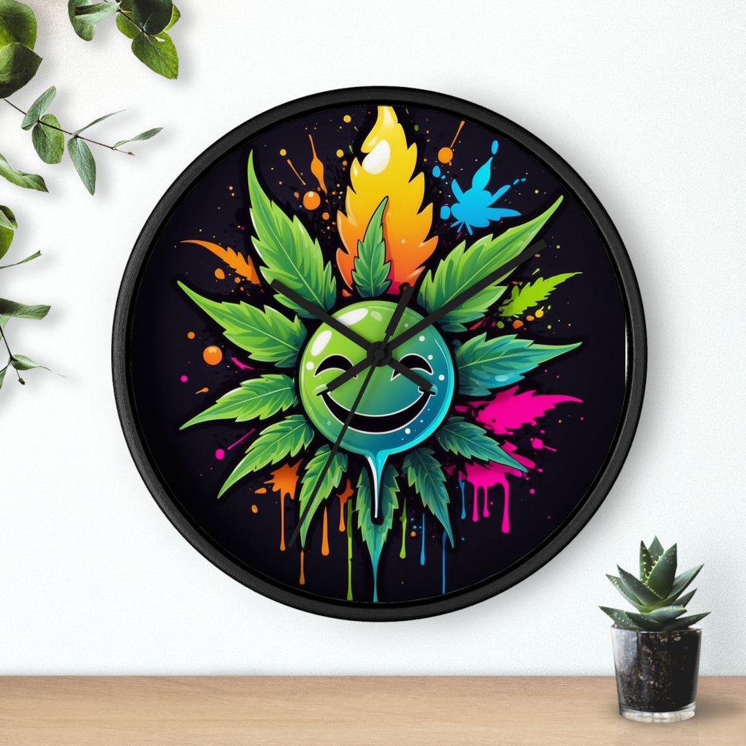 Budlicious Cannabis Wall Clock