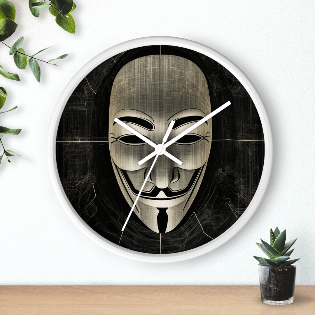 Guy Fawkes Wall Clock