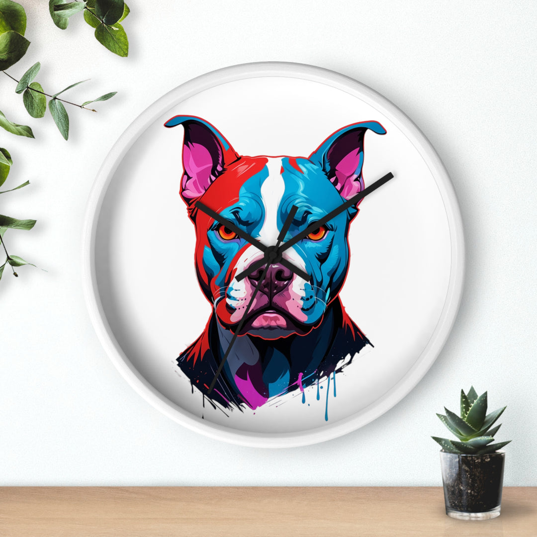 Pitbull Wall Clock