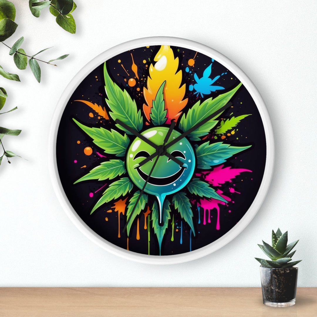 Budlicious Cannabis Wall Clock