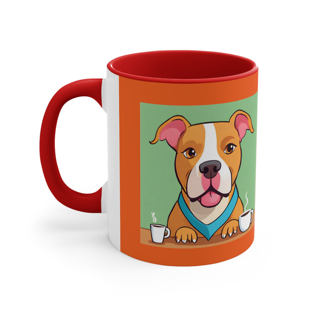 Pitbull Coffee Accent Coffee Mug, 11oz