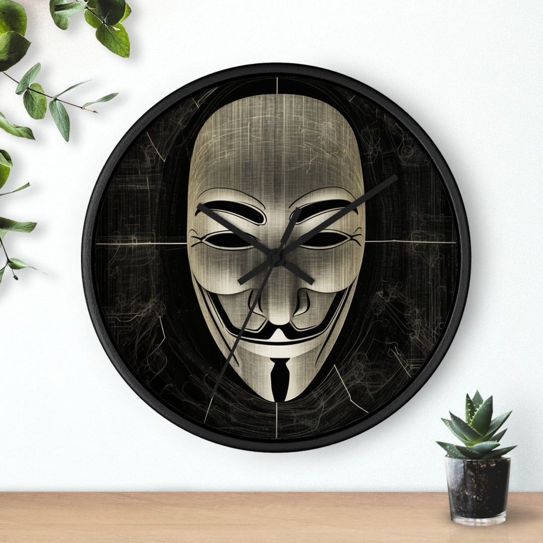 Guy Fawkes Wall Clock