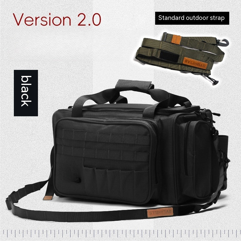 Outdoor Camping Picnic Wild Tableware Storage Tactical Compartment Sundries Portable Shoulder Bag