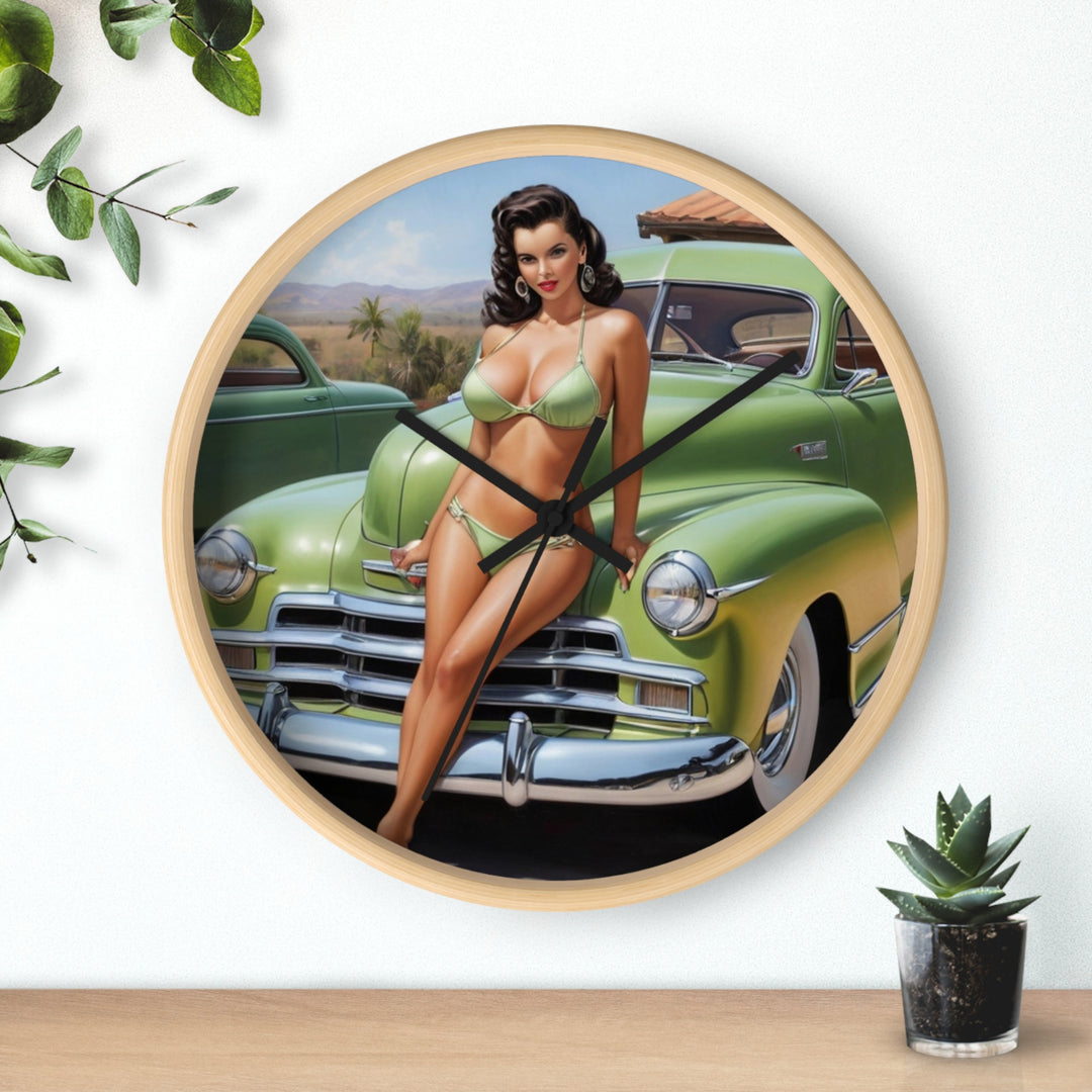 1948 Fleetline Wall Clock