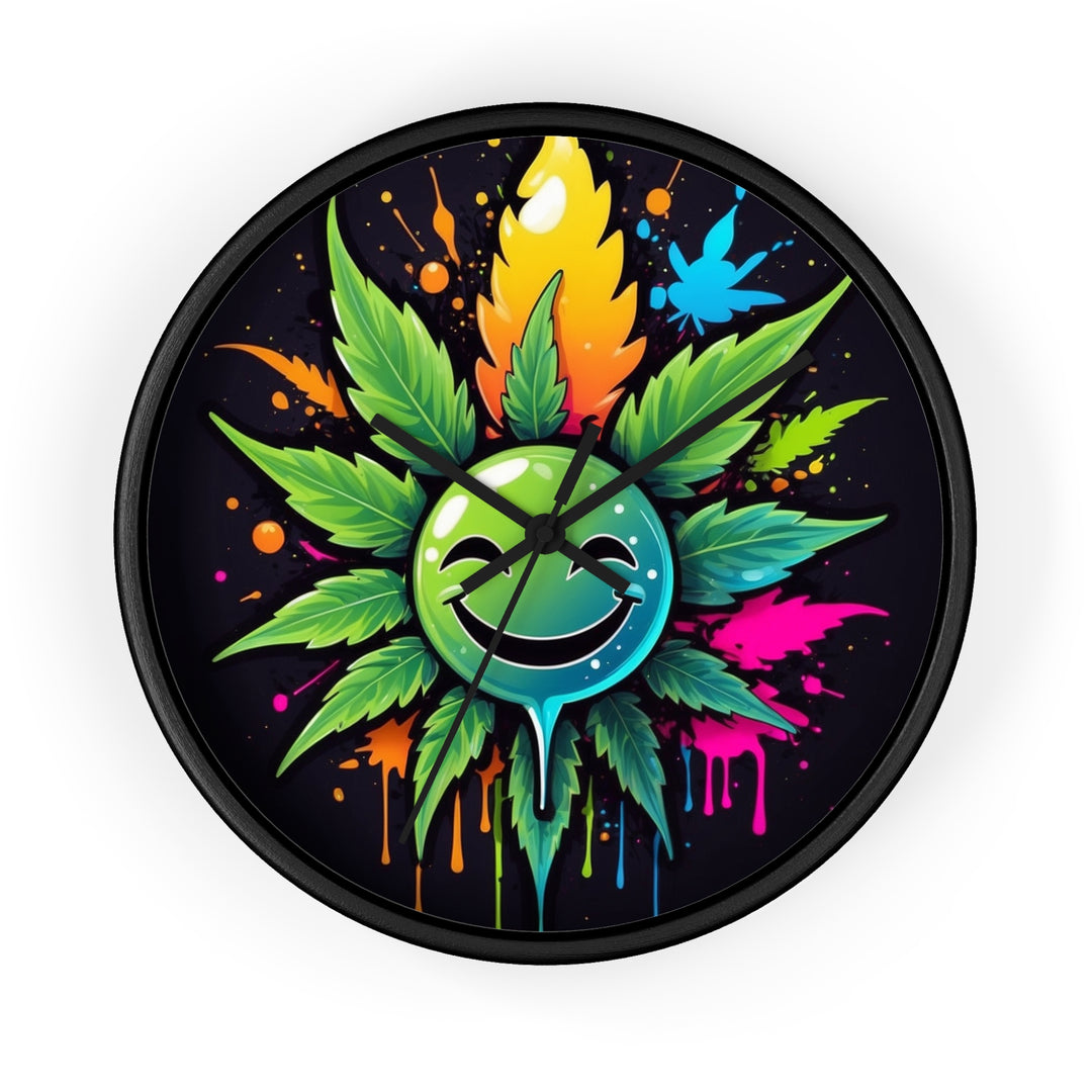 Budlicious Cannabis Wall Clock