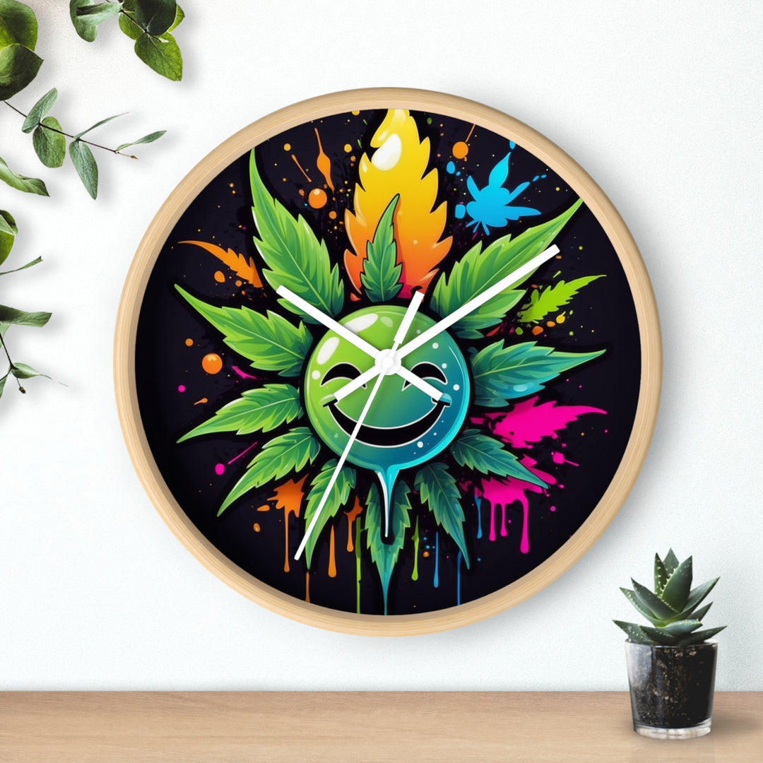 Budlicious Cannabis Wall Clock