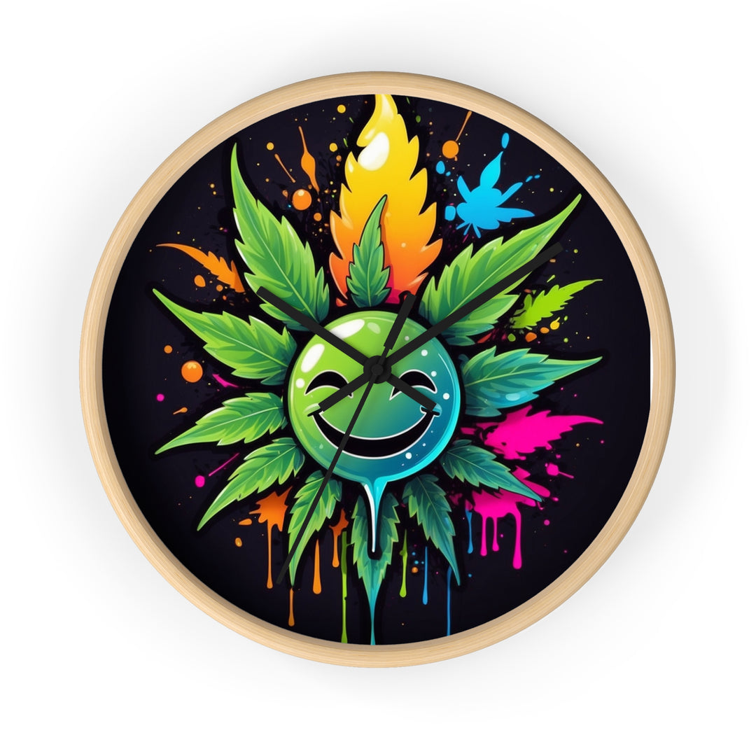 Budlicious Cannabis Wall Clock