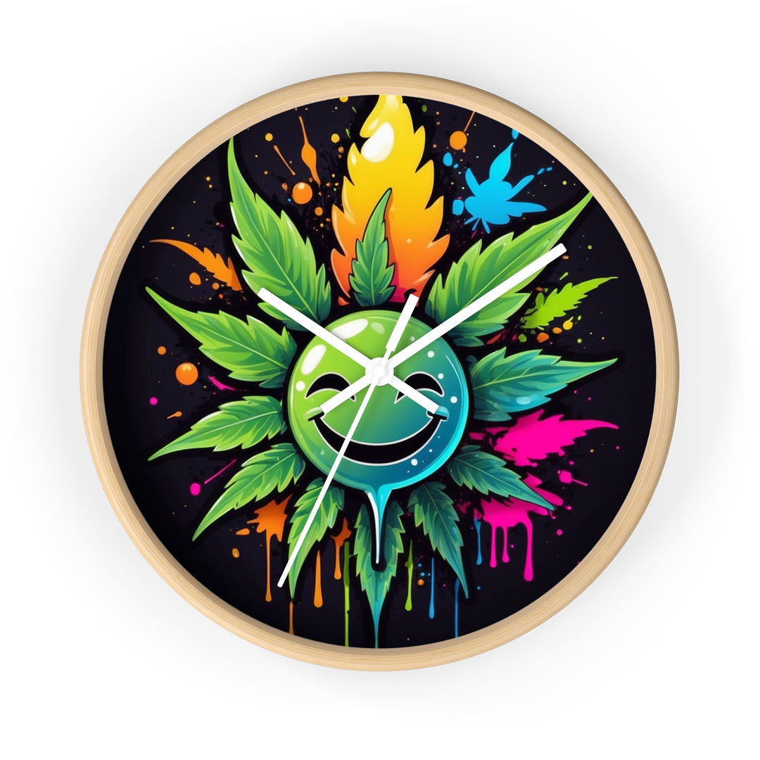 Budlicious Cannabis Wall Clock