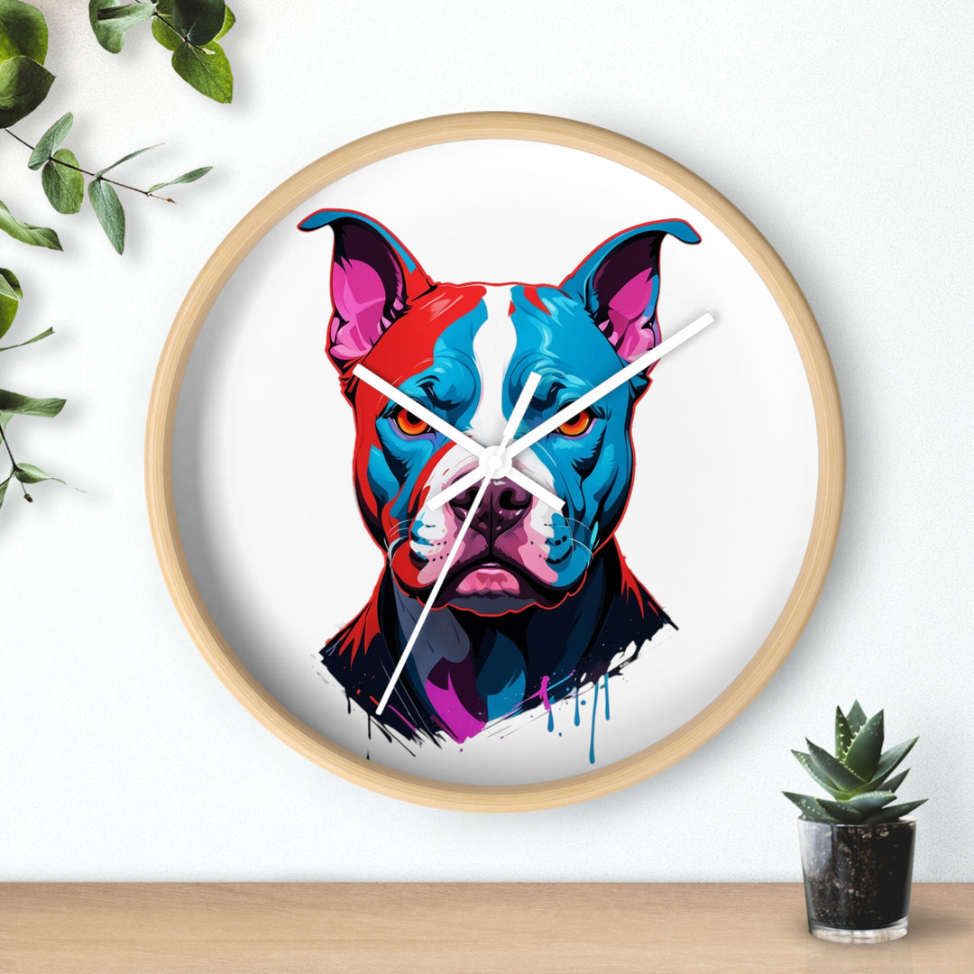 Pitbull Wall Clock