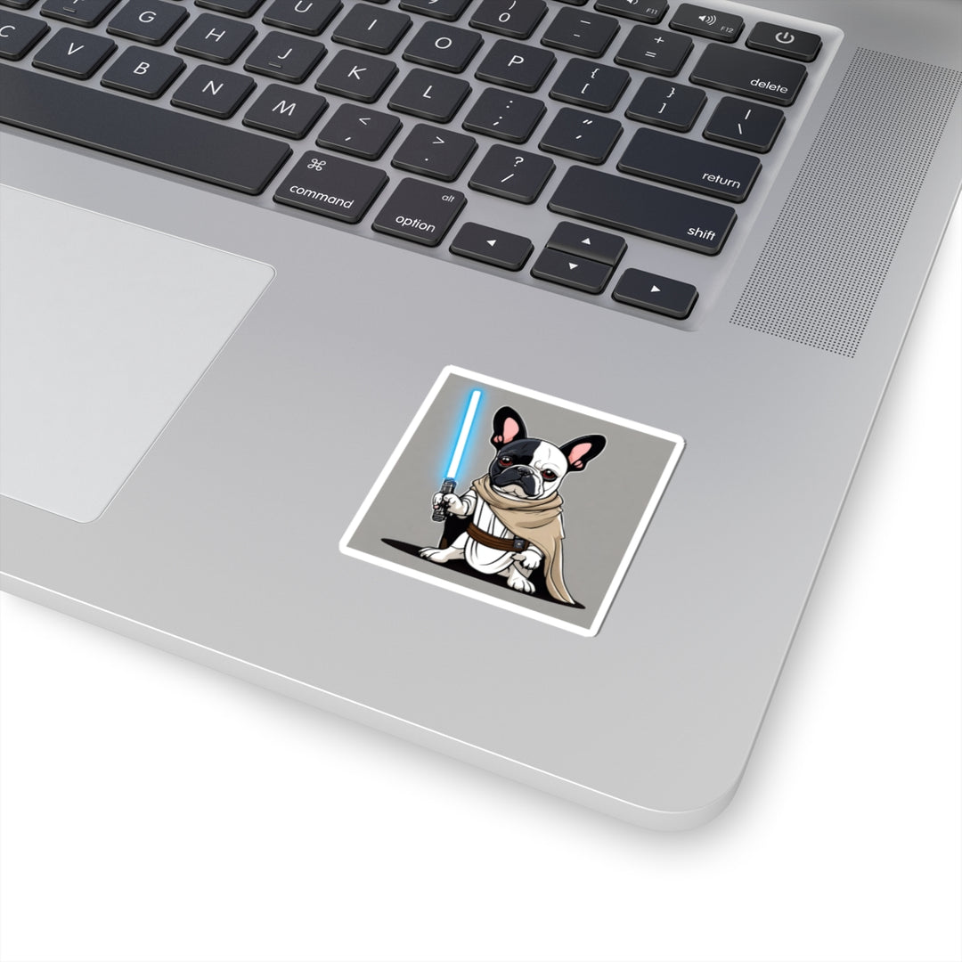 French Bulldog Jedi Knight Kiss-Cut Stickers