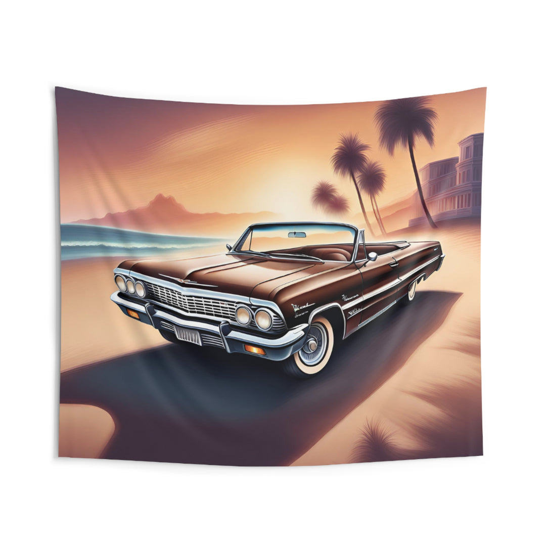 1964 Impala Brown Indoor Wall Tapestries