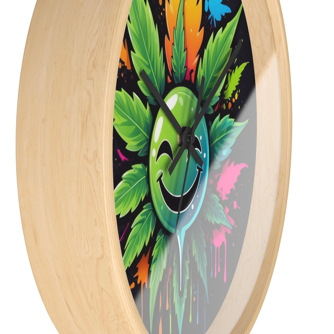 Budlicious Cannabis Wall Clock