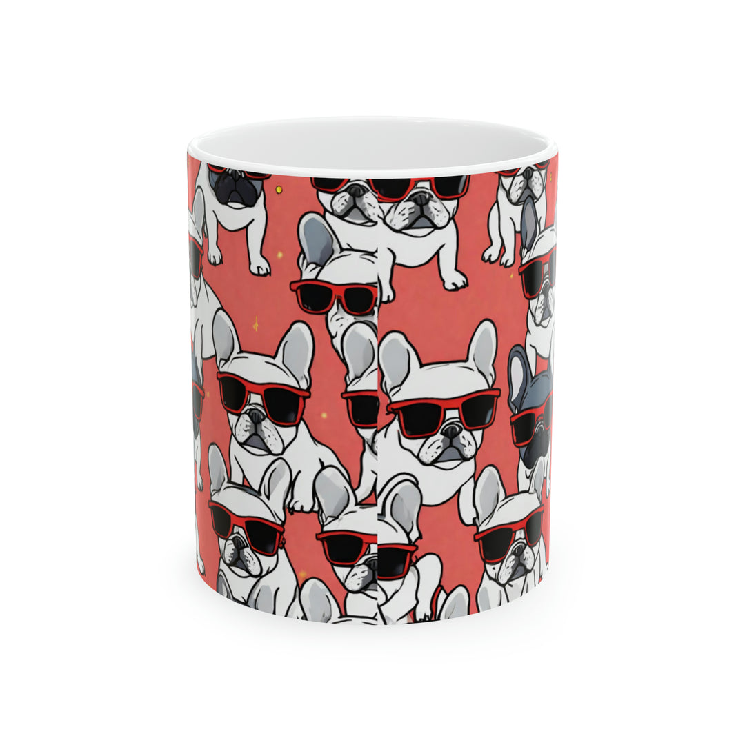 French Bulldog Coffee Warhol Ceramic Mug 11oz