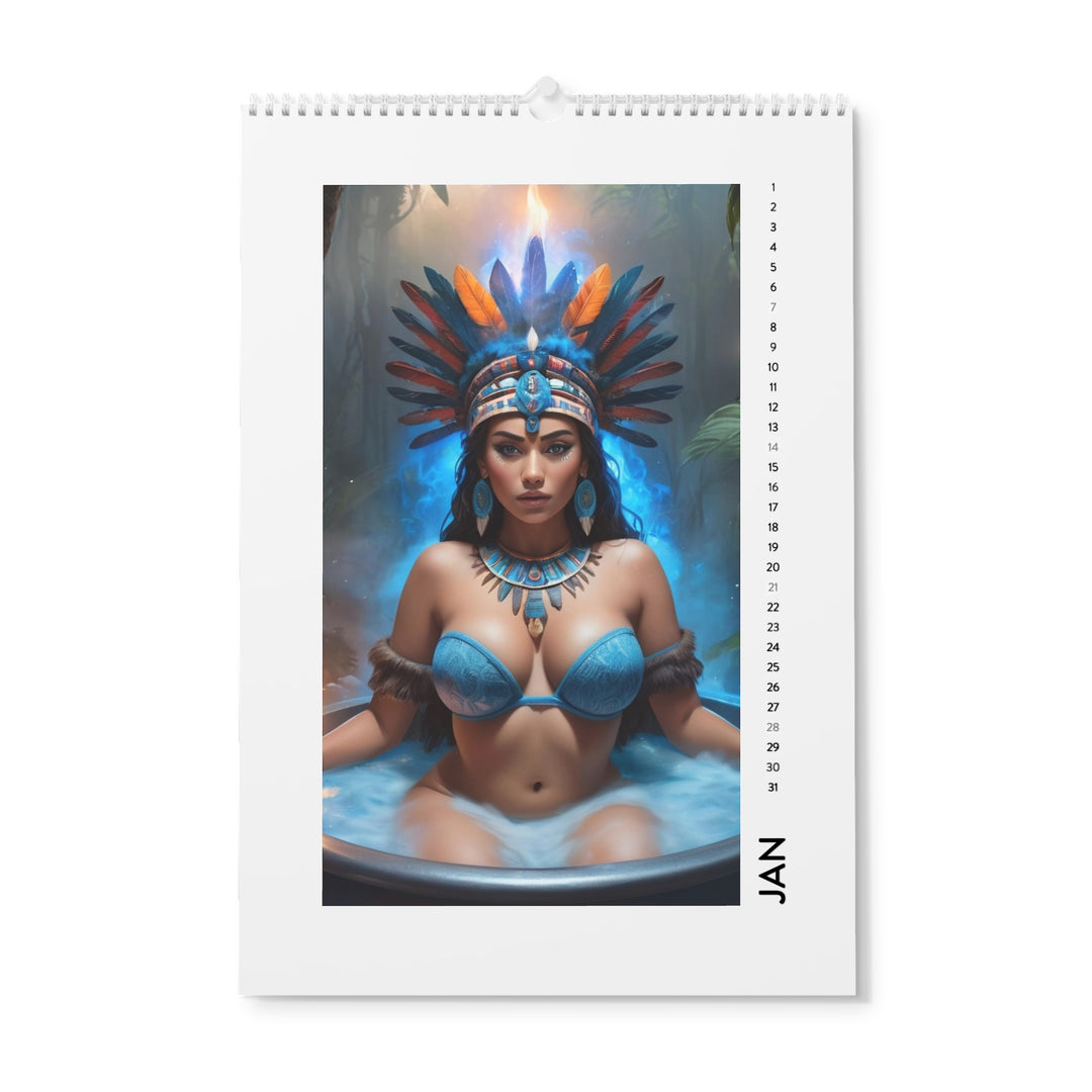 Aztec Warrior Princess Wall Calendar (2024)