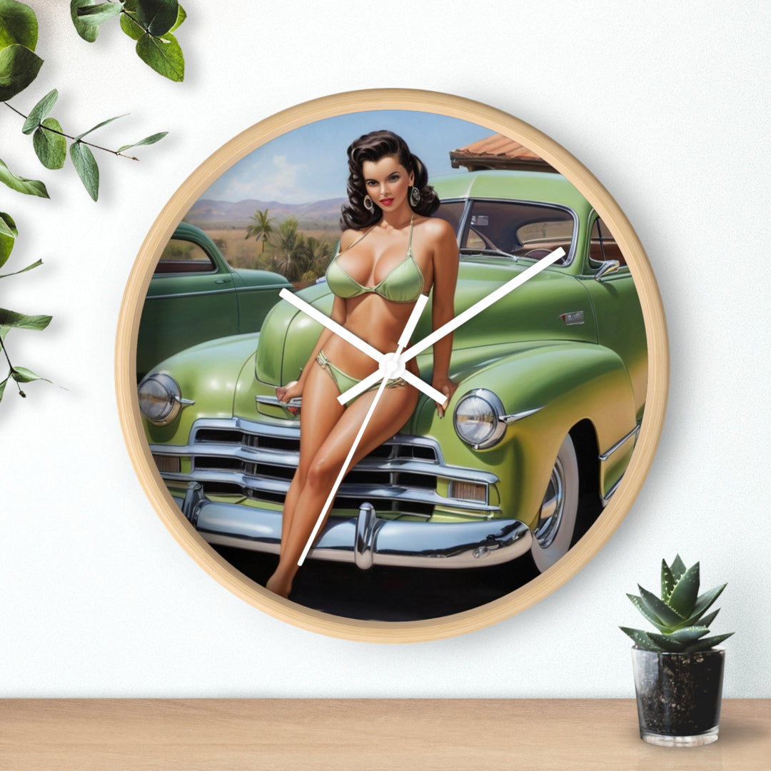 1948 Fleetline Wall Clock