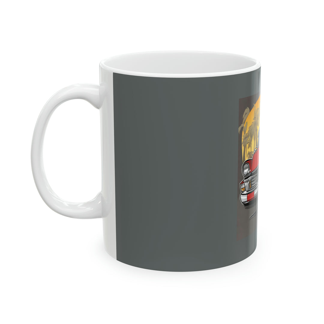 Pitbull Lowrider California Ceramic Mug 11oz