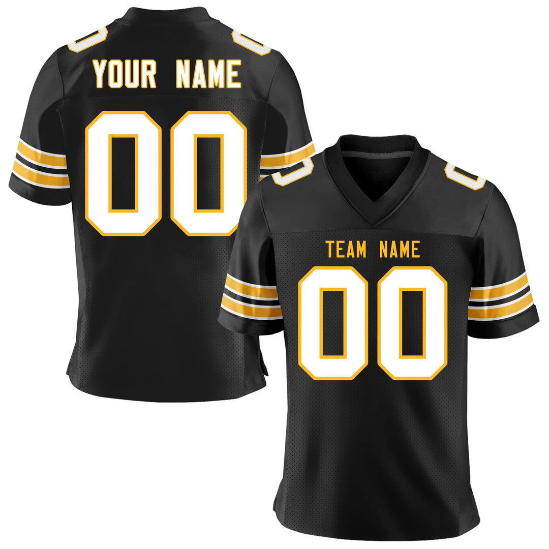 Custom American Football Jersey Team Name/Number Full Sublimate Football Game Training Stretch Soft Uniform for Men/Women/Youth