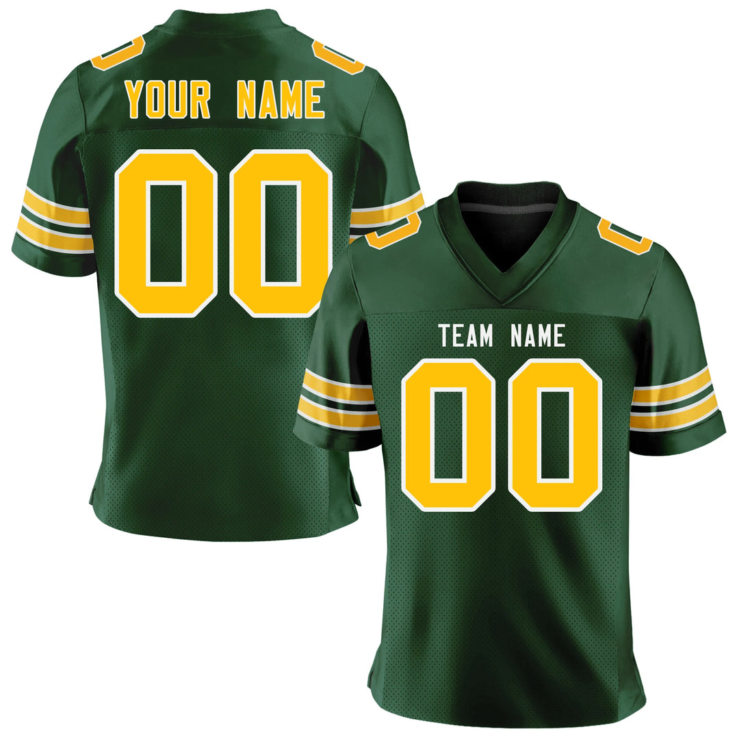 Custom American Football Jersey Team Name/Number Full Sublimate Football Game Training Stretch Soft Uniform for Men/Women/Youth