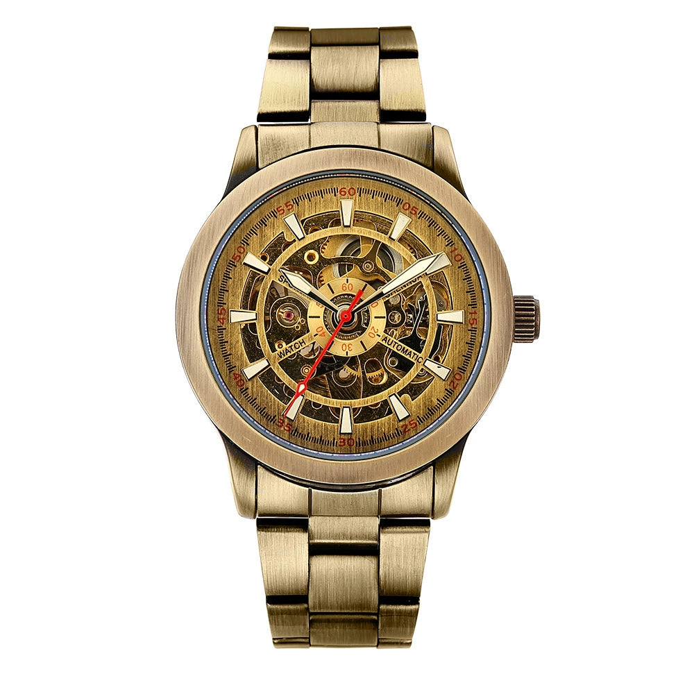 2019 Steel Band Watches Mechanical Watch for Men