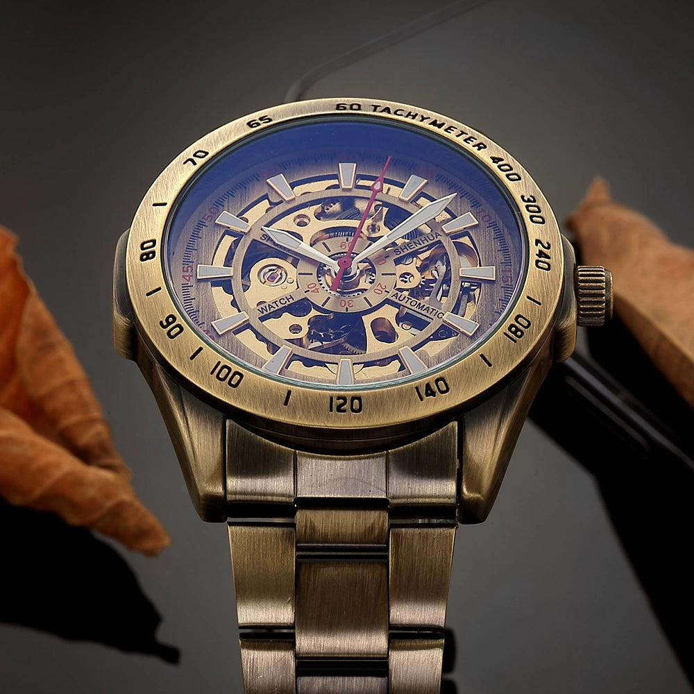 2019 Steel Band Watches Mechanical Watch for Men