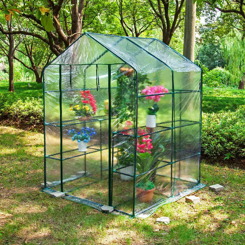 VOKANDA Gardening Greenhouse Home Garden Indoor Vegetable Outdoor Solar Heat Garden Greenhouse For Planting Exterior Greenhouse