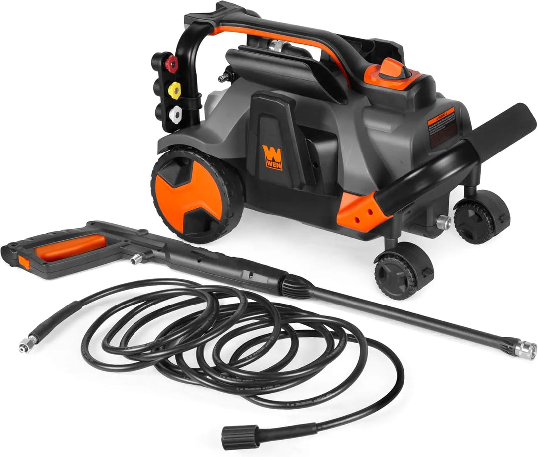 WEN 2200 PSI Electric Pressure Washer, 1.65 GPM with Onboard Detergent Tank (PW2200)