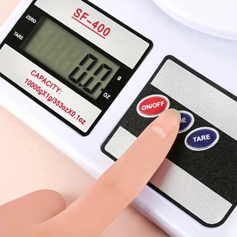 New 5kg/7kg/10kg Electronic Food Scale for Cooking Baking Weighing Measuring Scale Display Digital Kitchen Scale 1g High Precise