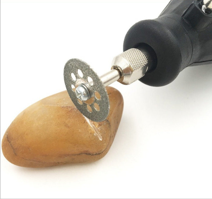 Diamond Cutting With Hole 22mm, Eight-hole Dental Grinding Disc 10pcs