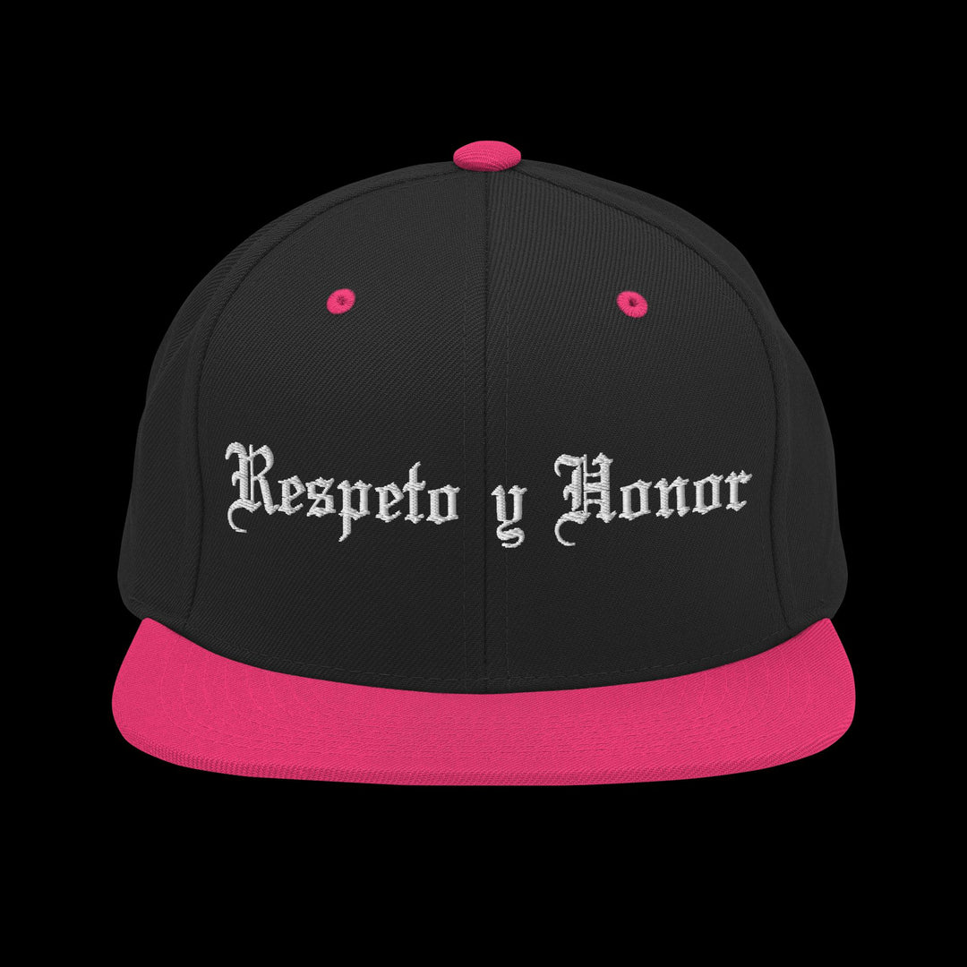 Respeto y Honor Snapback Hat