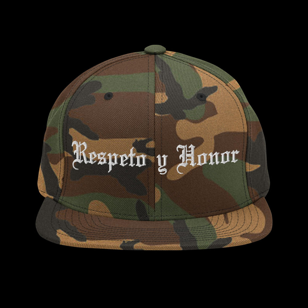 Respeto y Honor Snapback Hat