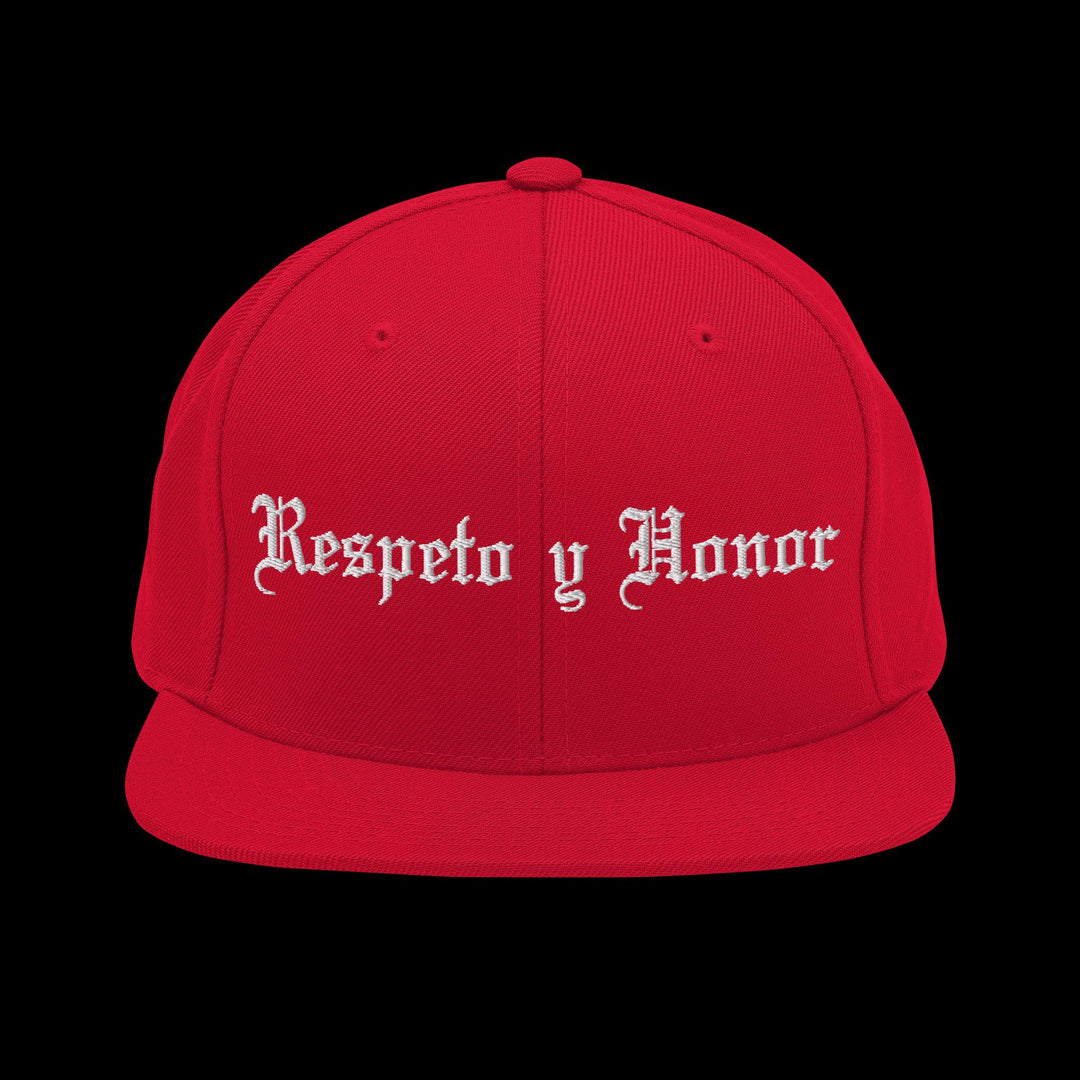 Respeto y Honor Snapback Hat