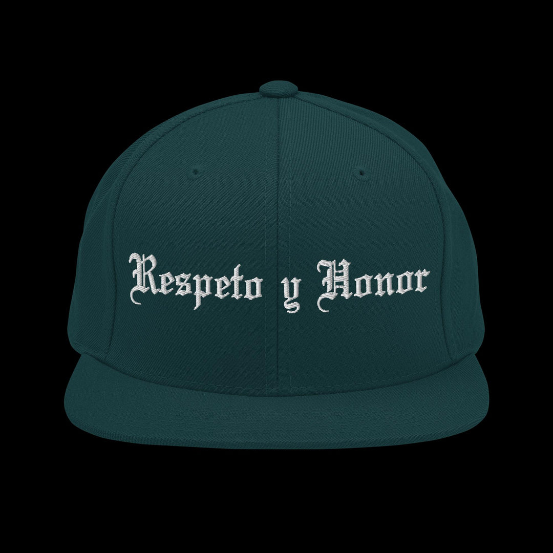 Respeto y Honor Snapback Hat