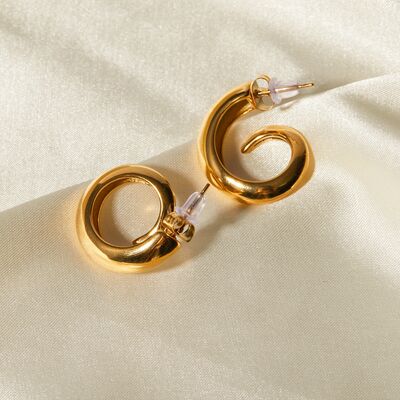 18K Gold-Plated Earrings 