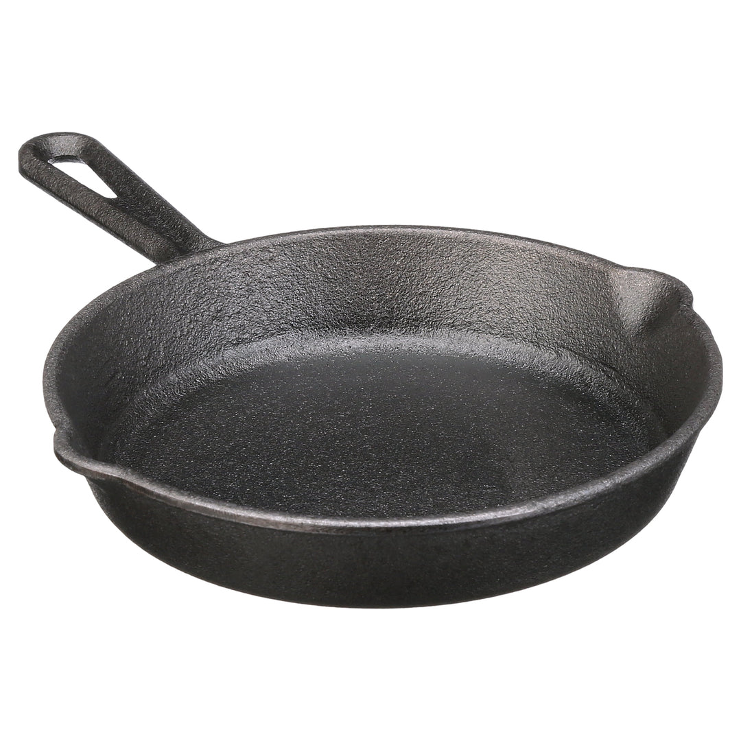 Ozark Trail 4-Piece Cast Iron Skillet Set with Handles and Griddle, Pr