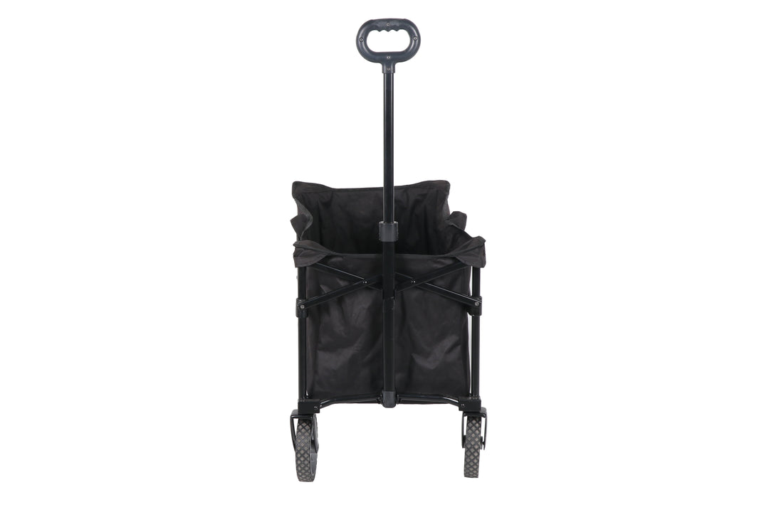 Ozark Trail Multi-Purpose Big Bucket Cart, Black Wagon, 24 inches in H