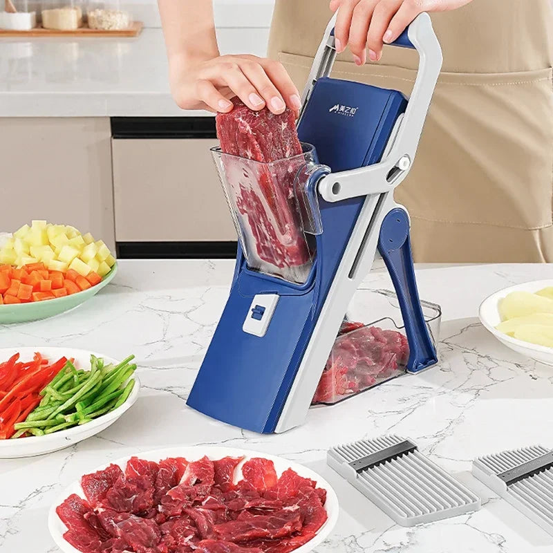 Vegetable Cutter Manual Multifunction Kitchen Vegetable Slicer Chopper Graters Potato Radish Slicer Kitchen Fruit Vegetable Tool